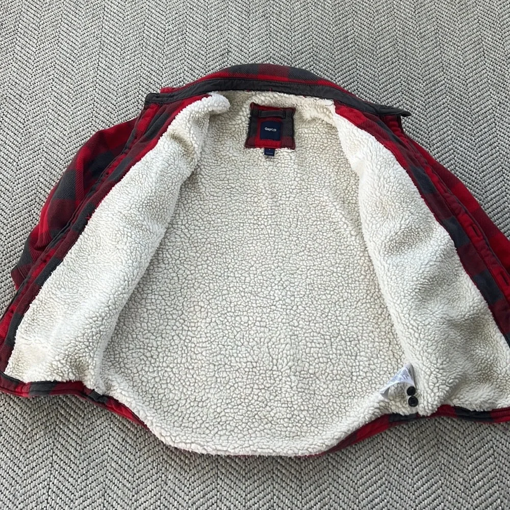 Gap Kids buffalo Plaid jacket